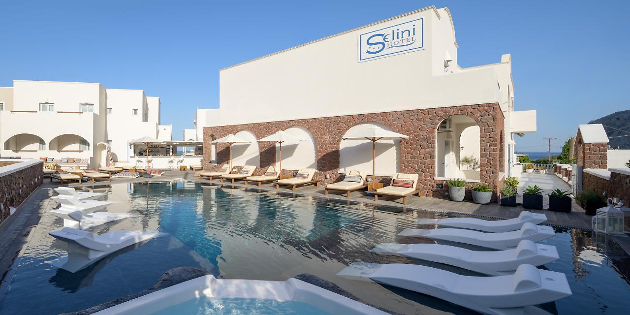 Selini Ηotel (Adults Only) Камари Экстерьер фото