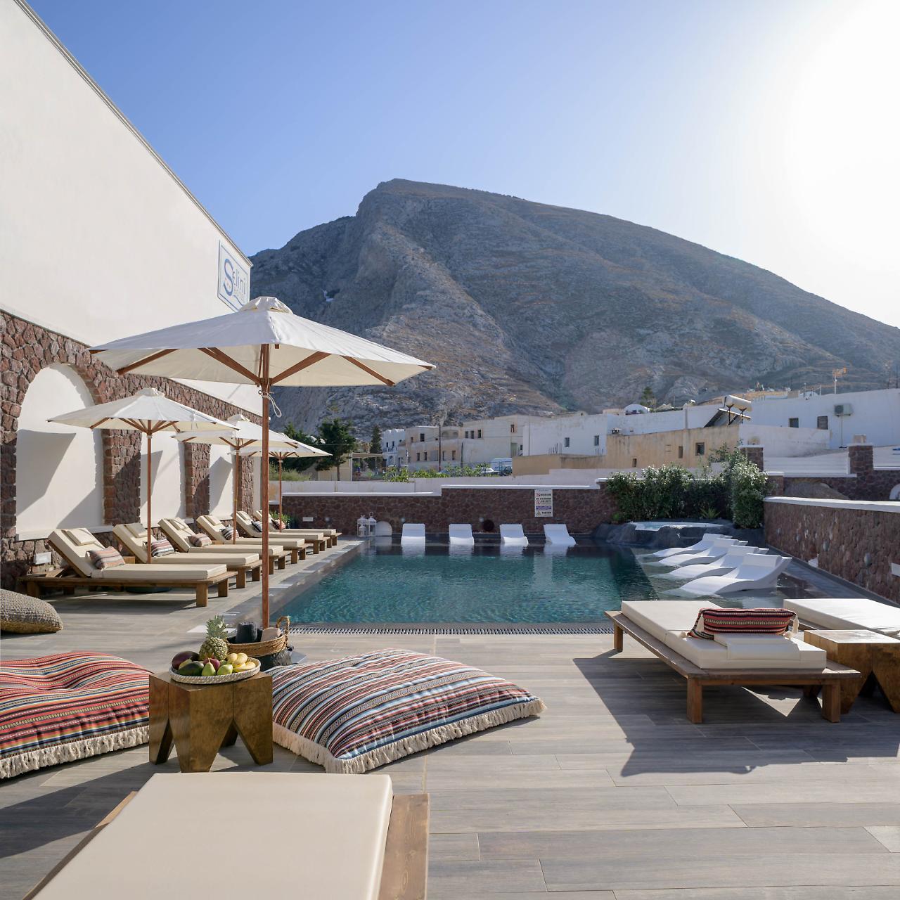 Selini Ηotel (Adults Only) Камари Экстерьер фото