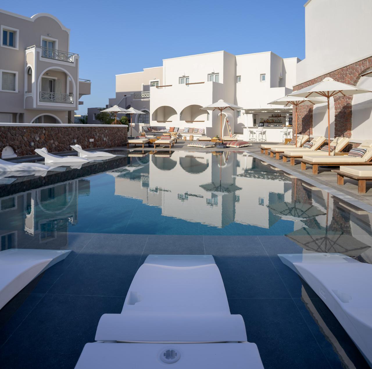 Selini Ηotel (Adults Only) Камари Экстерьер фото