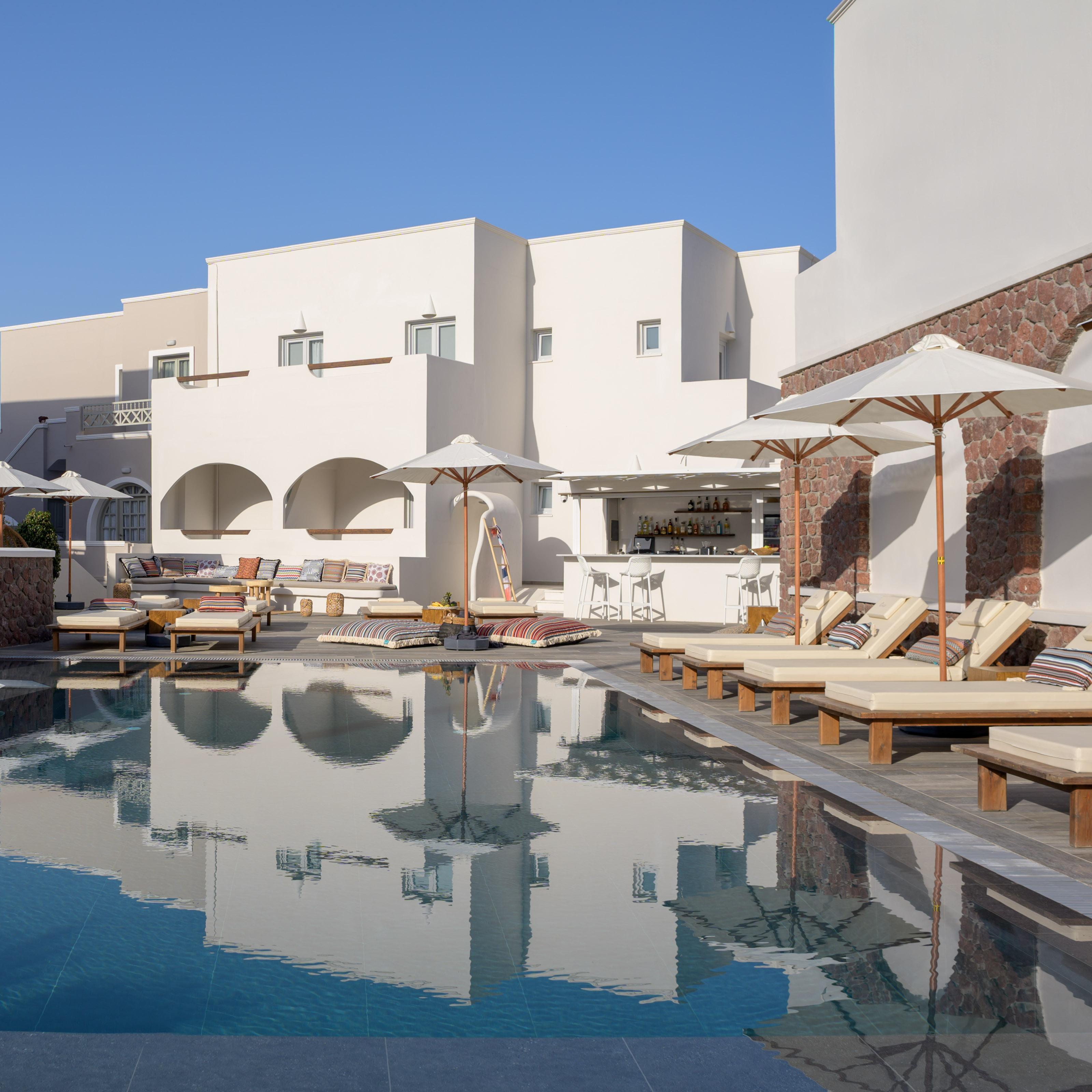 Selini Ηotel (Adults Only) Камари Экстерьер фото